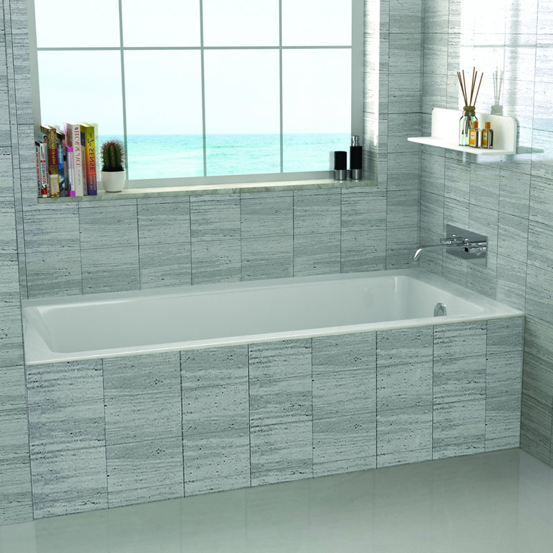 Alcove 32" x 66" Bathtub & Reviews Joss & Main